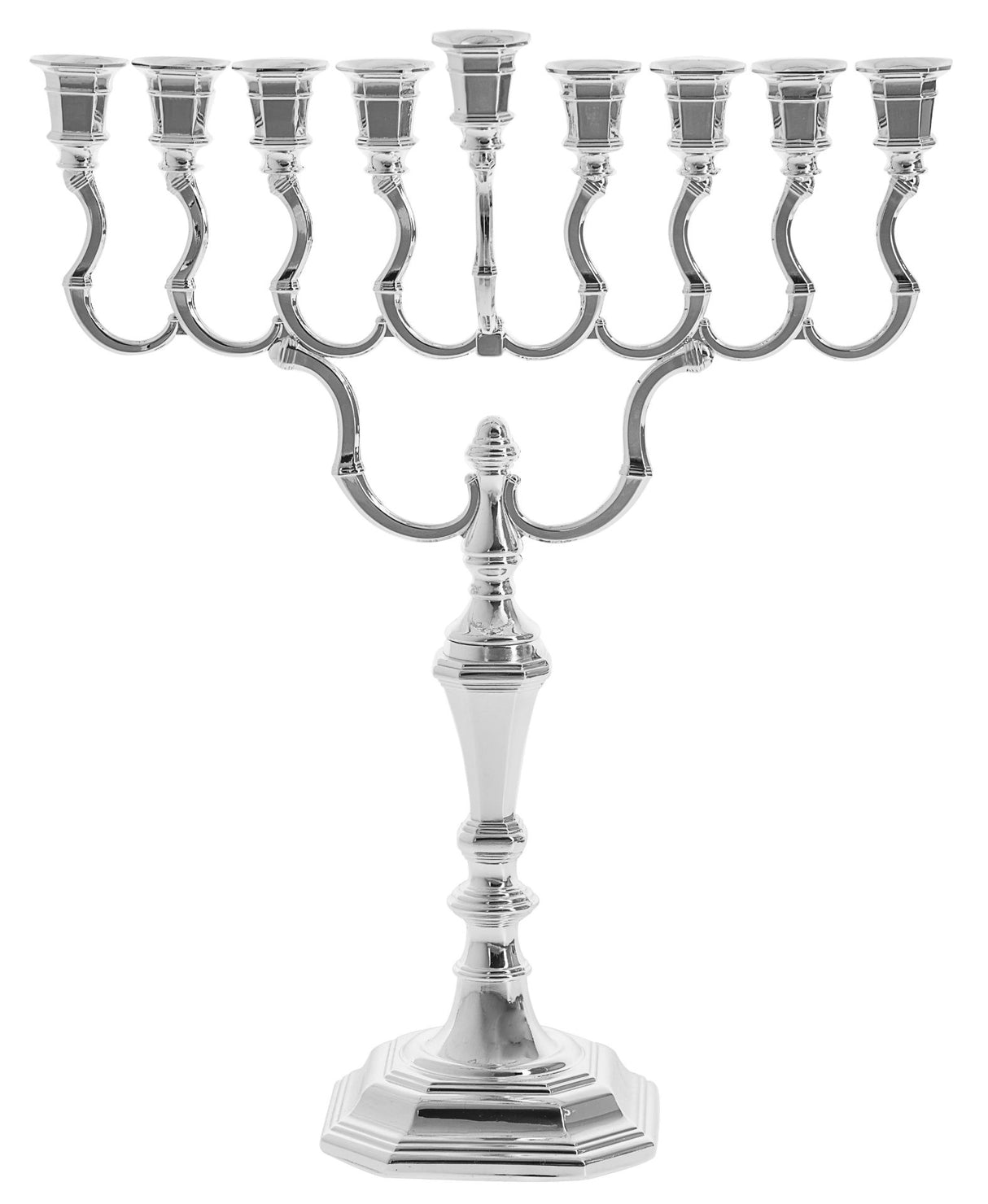 Menorah Silver Plated