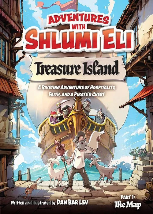 Adventures with Shlumi Eli - Treasure Island Part 1: The Map (Comic Book)