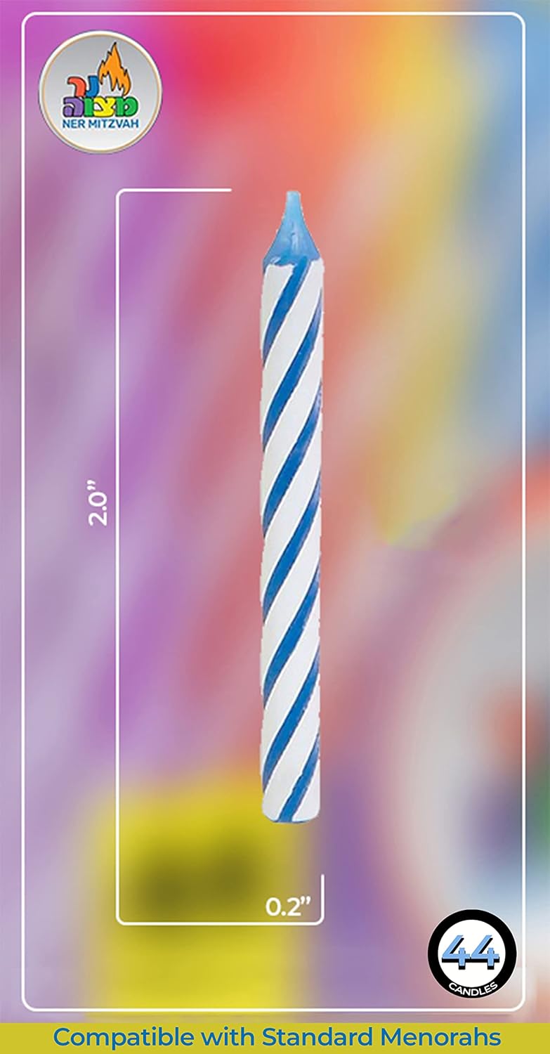 Ner Mitzvah Mini Chanukah Candles