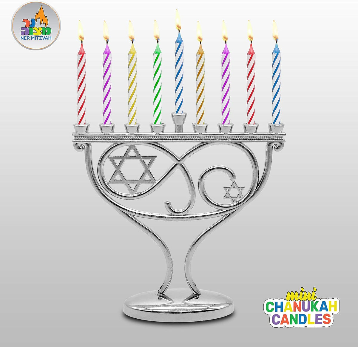 Ner Mitzvah Mini Chanukah Candles