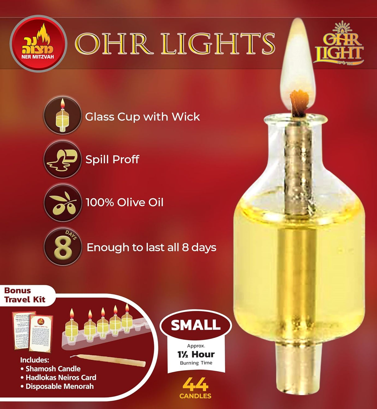 Ohr Lights Small Plus Free Travel Kit