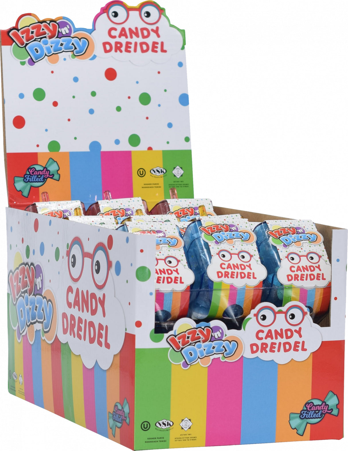 Candy Filled Medium-Sized Dreidel