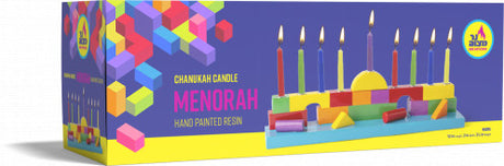 Resin Menorah - Shapes