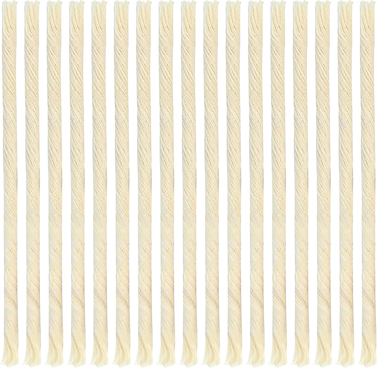 er Mitzvah Natural Smokeless Cotton Wicks – 50 Count (Approx.) 39 Ply Thin for Oil Cup Candle – Replacement Wicks