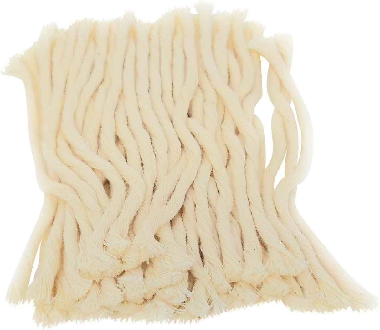 er Mitzvah Natural Smokeless Cotton Wicks – 50 Count (Approx.) 39 Ply Thin for Oil Cup Candle – Replacement Wicks