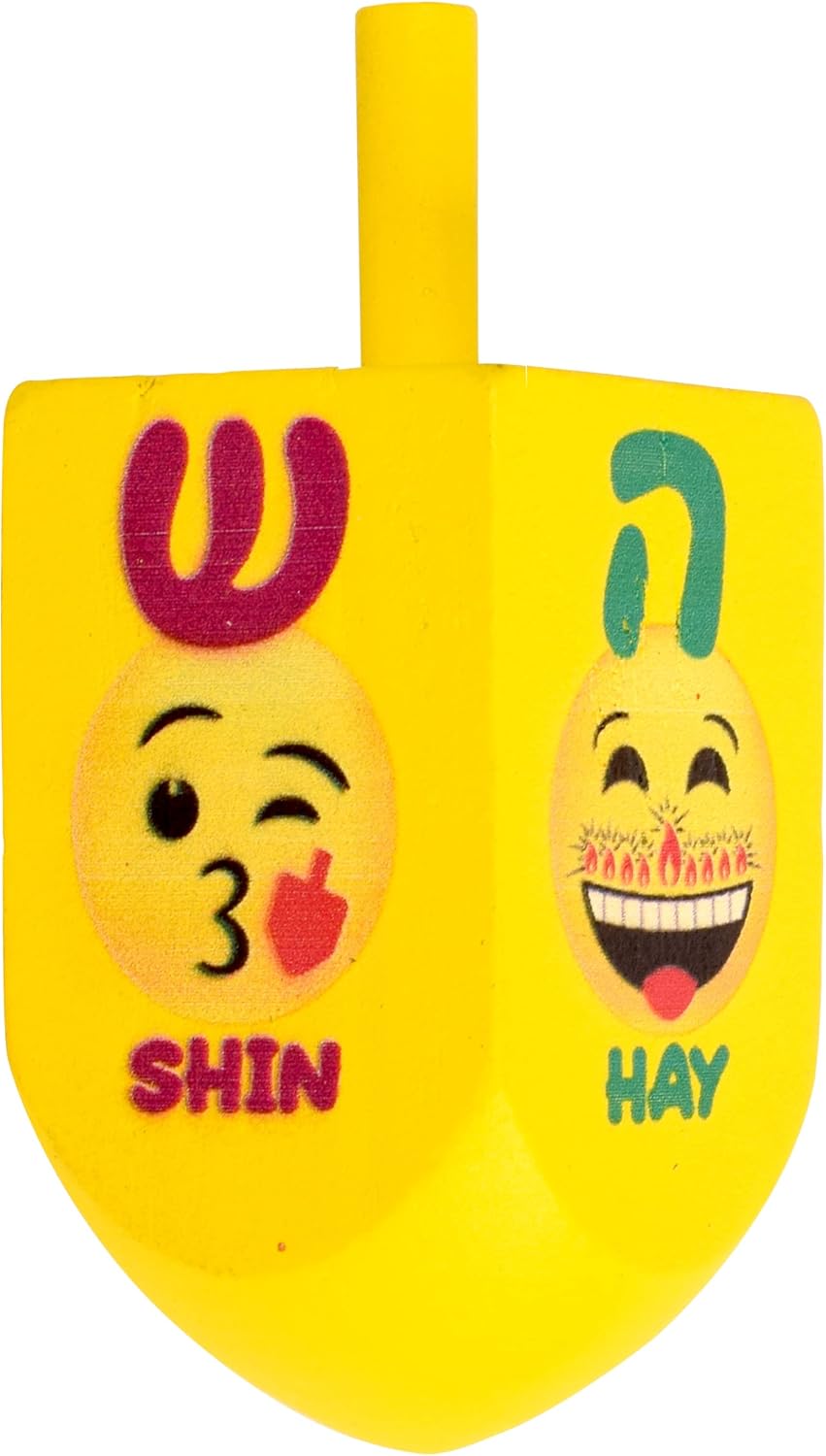 Dreidel - Emoji - 4 Pieces