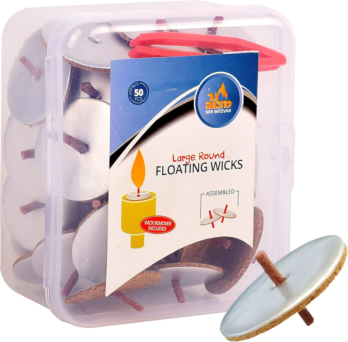 Large Floating Wicks Assembled
