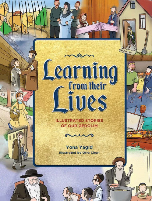 Learning from their Lives - Illustrated stories of our Gedolim - Comic