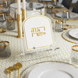 Diamond Leatherite Haggadah Stand - GOLD