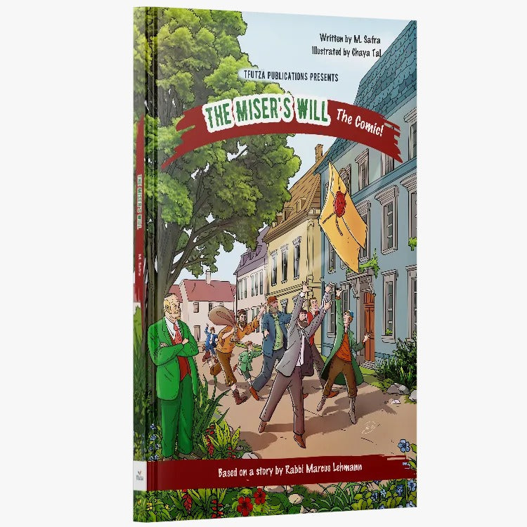 The Miser's Will - The Comic!