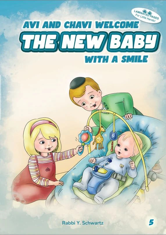 Avi and Chavi Welcome The New Baby With a Smile