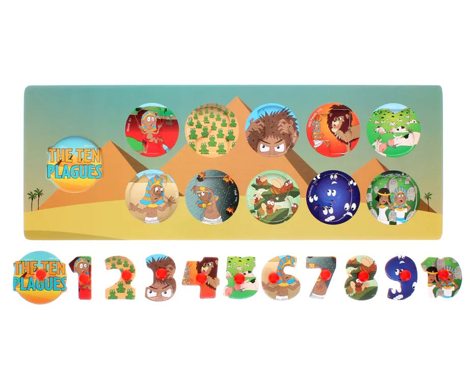 Passover 10 Plagues Puzzle
