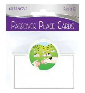 Passover Place Cards Ten Plagues Design 10 Count