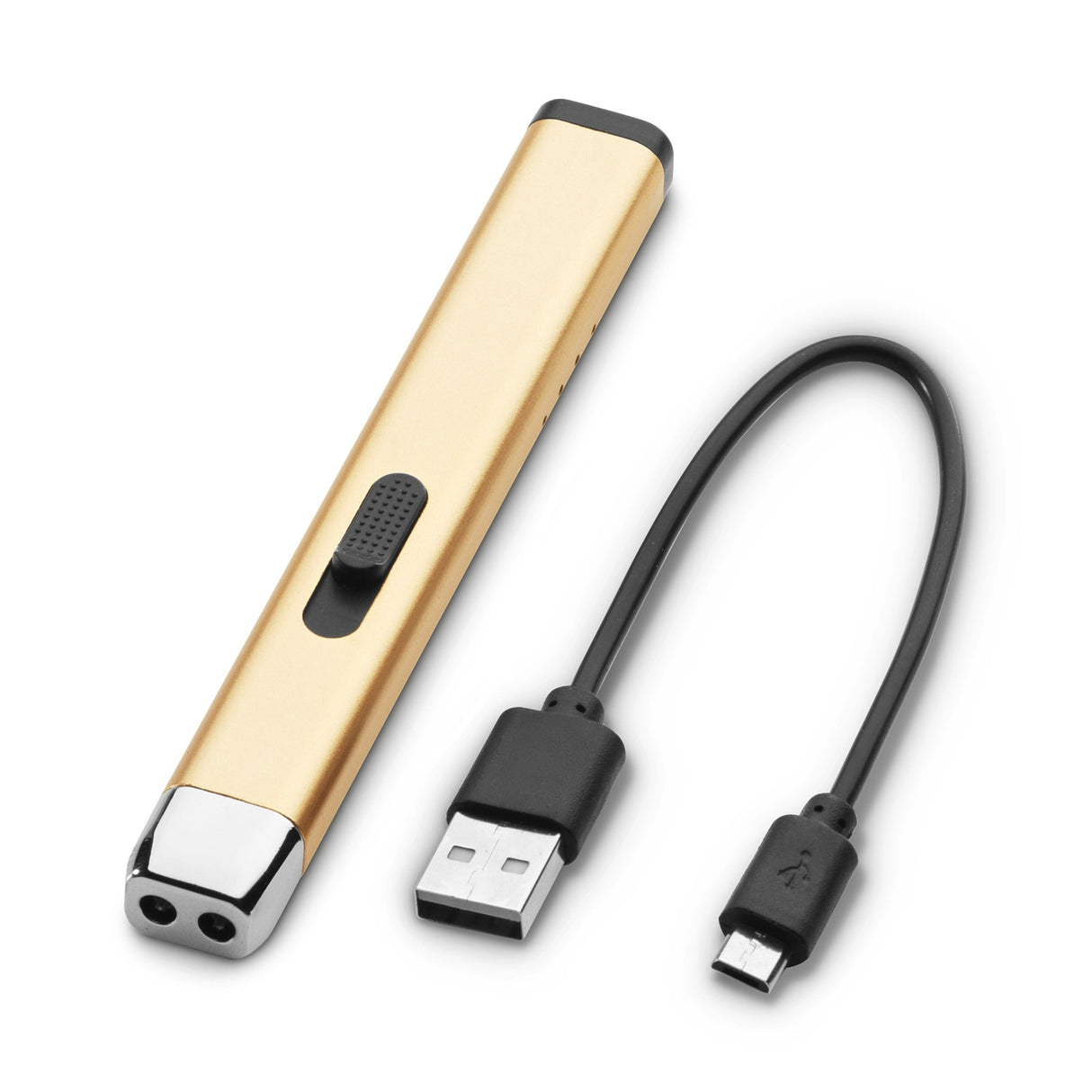 Acrylic Hadlakat Nerot l'Shabbath with gold rim With Electric Lighter