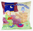 Nachas Family Plush Pillow "Shema Yisrael" Boy 13.5 x13.5"