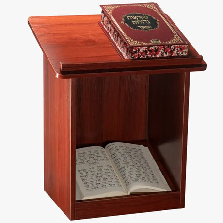 Mahogany Table Top Double Shtender 2 Tone Large 21"Hx 17"W x13L