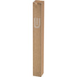 Aluminum Mezuzah 15 cm - Matte Gold, Printed "SHIN"