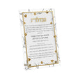Golden Branch Havdalah Card