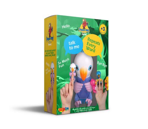 Zipin Puppa Guy Finger Pets