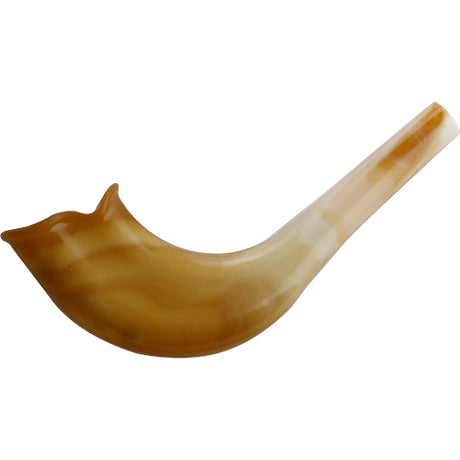 Small Plastic Shofar 12 Cm- Natural Color size: small