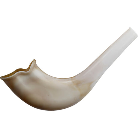 Small Plastic Shofar 12 Cm- Natural Color size: small