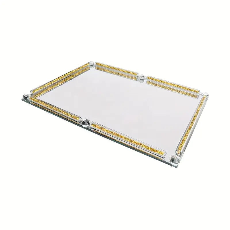 hadlakos Neiros Mirror Tray - Gold