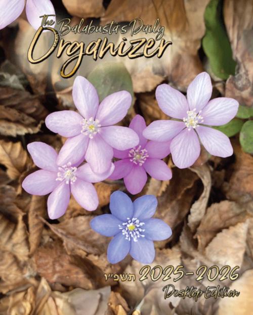 The Balabusta's Daily Organizer 2025-26 - Desktop Edition