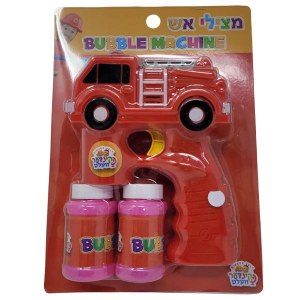 Kinder Velt Bubble Machine Fire Truck Design