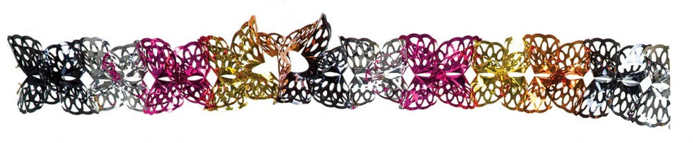 6" 35 Section Multi Colored Garland