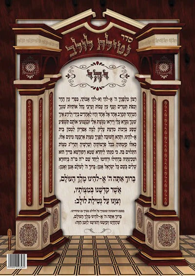 Laminated Poster 20" x 28"- Netilat Lulav