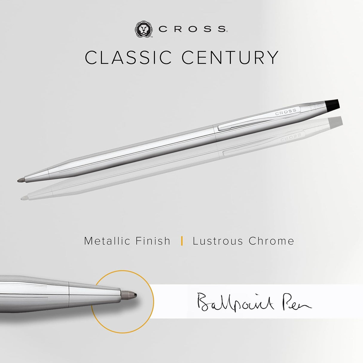 CLASSIC CENTURY - Lustrous Chrome - Ballpoint pen