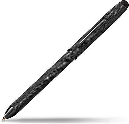 TECH 3+ - Black PVD Coating Diamond Engraving - Multifunction Pen
