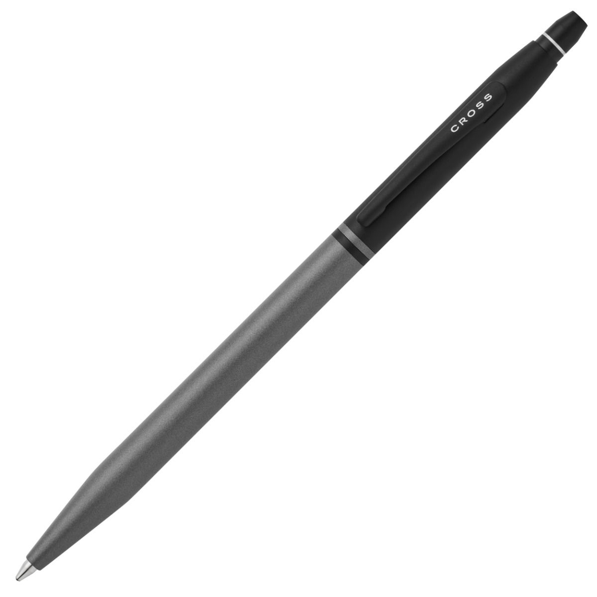 CLICK - Tuxedo metallic gray - Ballpoint pen