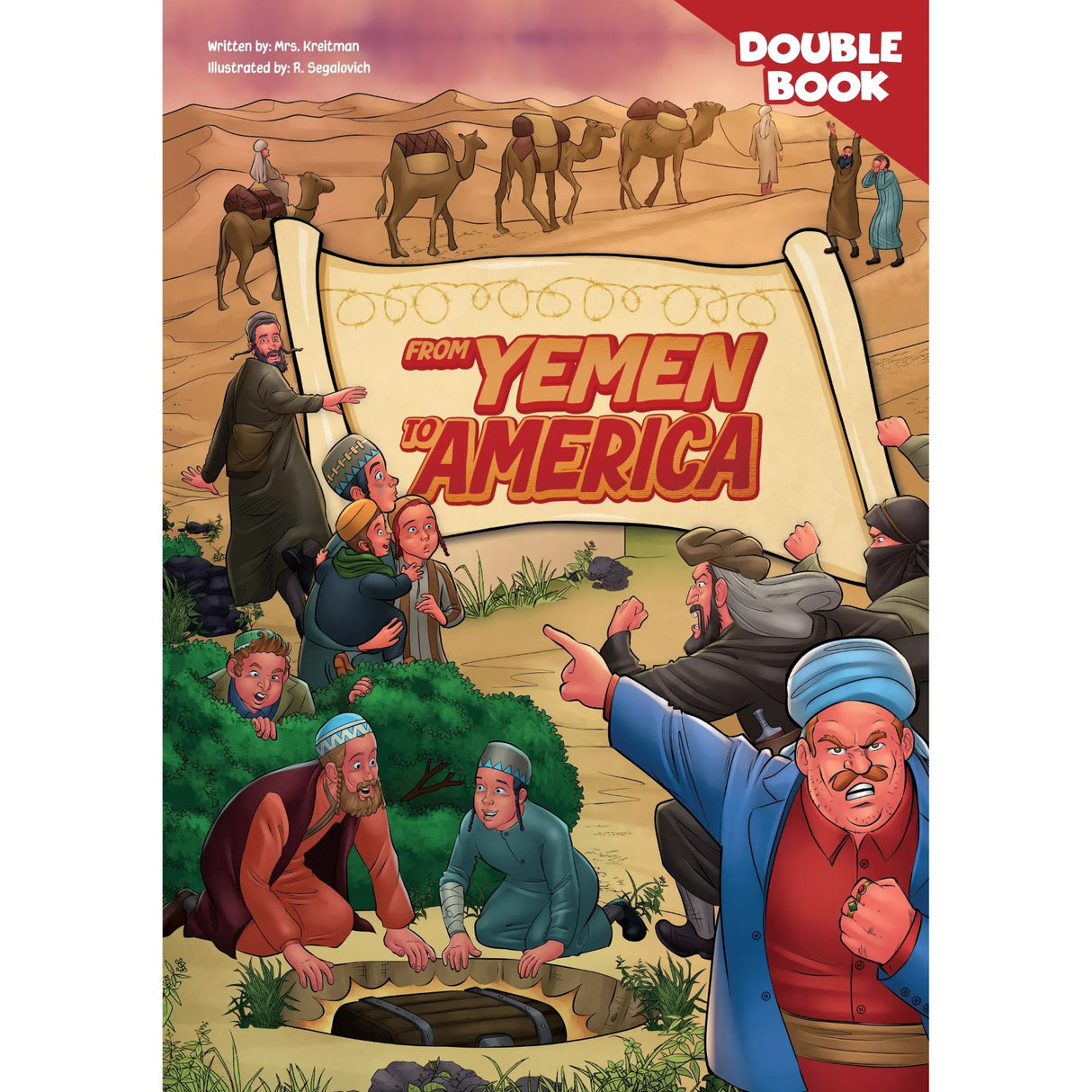 From Yemen To America - Comic