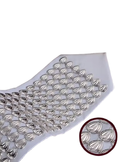 Silver Plated Atarah Triangle Style - 7 Rows