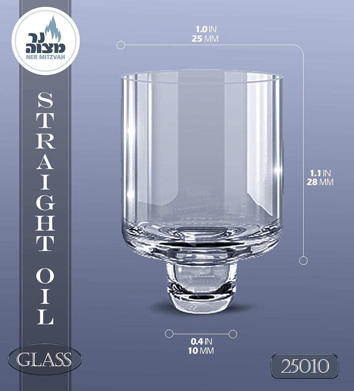 Staright Oil Glass #10 (Pack Of 9)