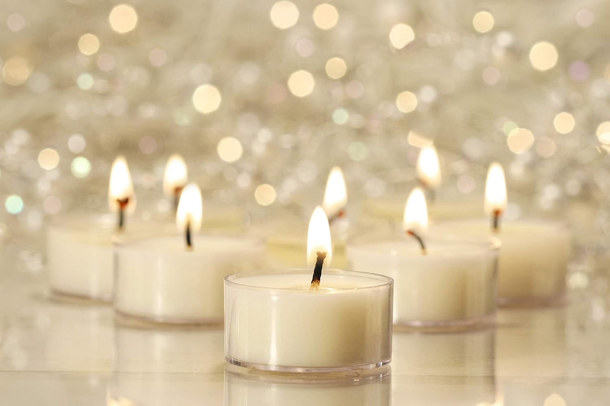 Beeswax Tealights - White