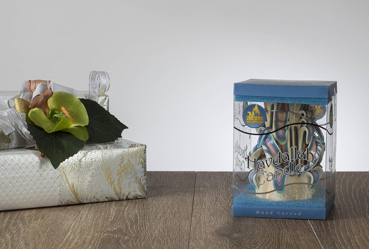 Carved Havdalah Candle