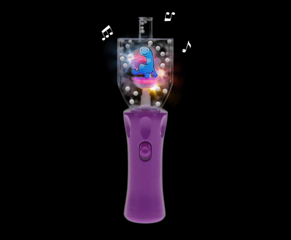 LED Musical Snow Globe Dreidel
