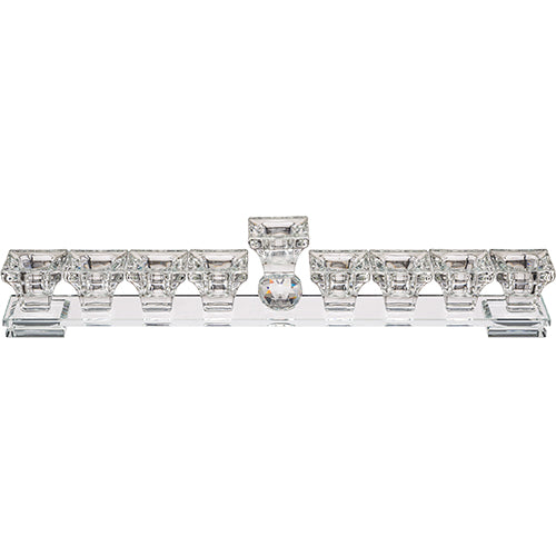Crystal Elegant Menorah 37x6 cm