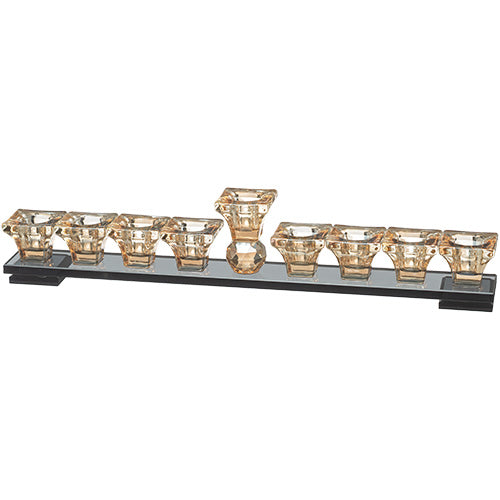 Crystal Elegant Menorah 37*6 cm