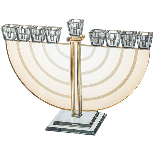 Crystal Elegant Menorah 21 cm