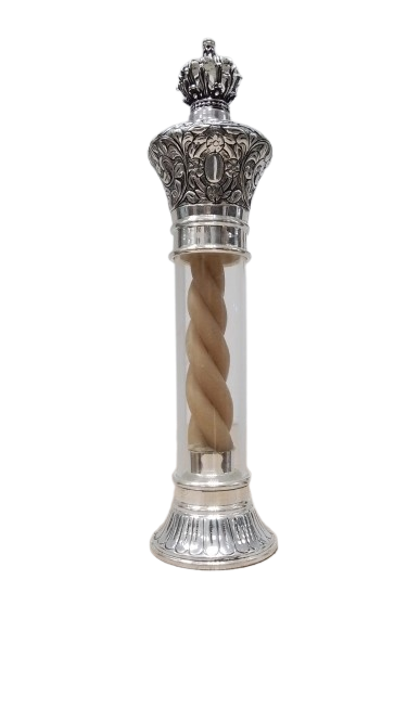 Silver Dipped Havdalah Candle & Besomim