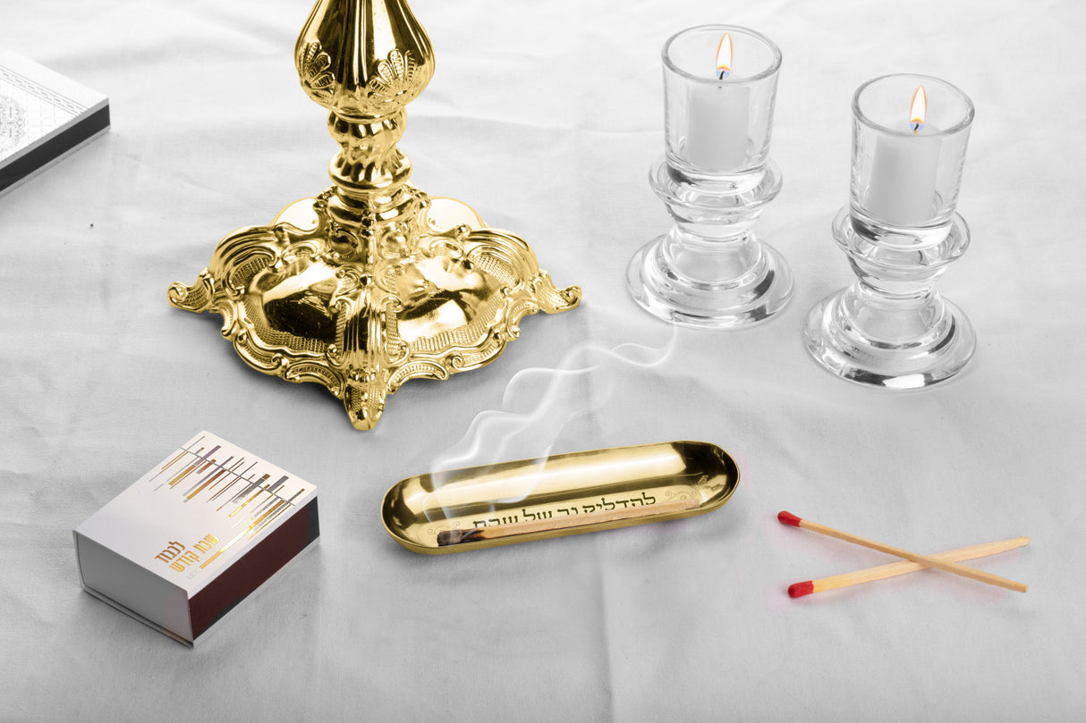 Gold Match Tray