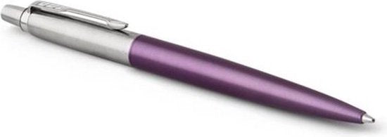Parker Jotter Ballpoint Pen Victoria Violet Medium Point Blue Ink Gift Box