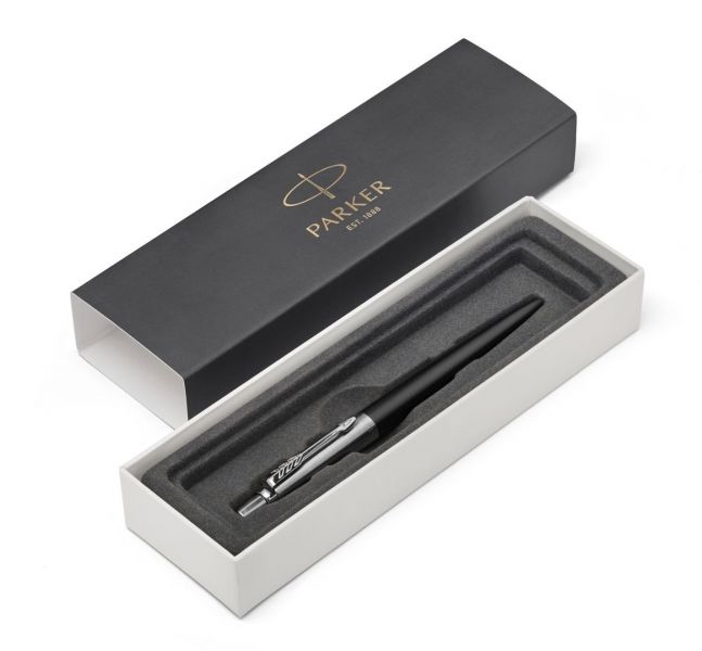 Parker Jotter Bond Street Black CT Ballpoint Pen
