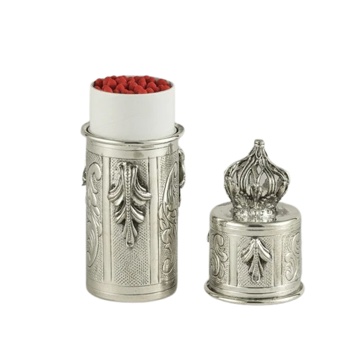 Silver Dipped Match Box