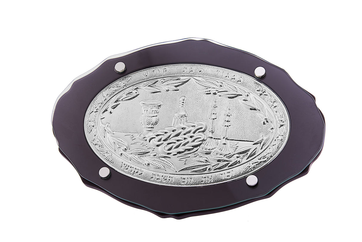 Wood & SP Challah Board Marble D