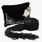 Black Knitted Gartel 14-st