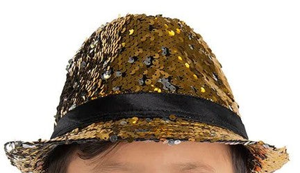 Sequin Party Fedora Hat